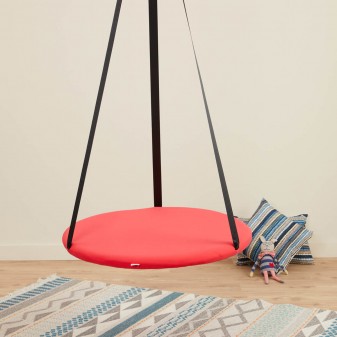 Svava Children's Swing Red - 85 cm Home Type Ceiling Swing - Thumbnail