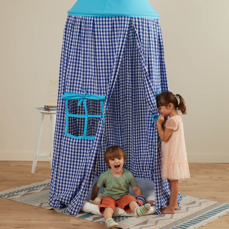 Svava Şato Çocuk Oyun Çadırı - Çocuk Çadır Evi (Mavi)