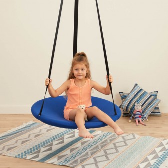 Svava Swing (Large) Home and Garden Swing (Blue) - Thumbnail